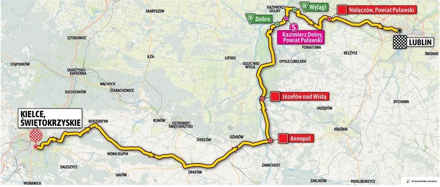 Tour de Pologne w gminie Annopol