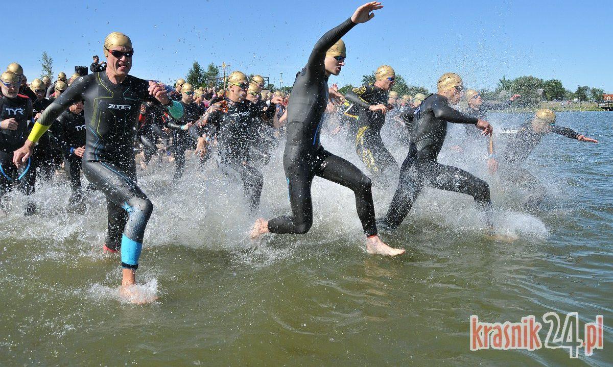Rekordowo szybki Triathlon Kraśnik. Najlepsi Dominik Bogdanowicz i Adrian Wilk