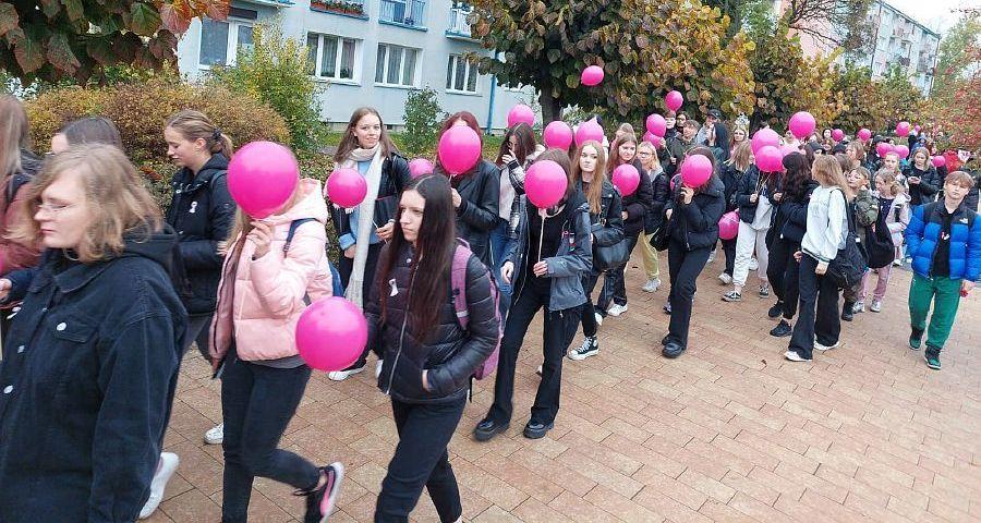 Profilaktyczny marsz ulicami Kraśnika