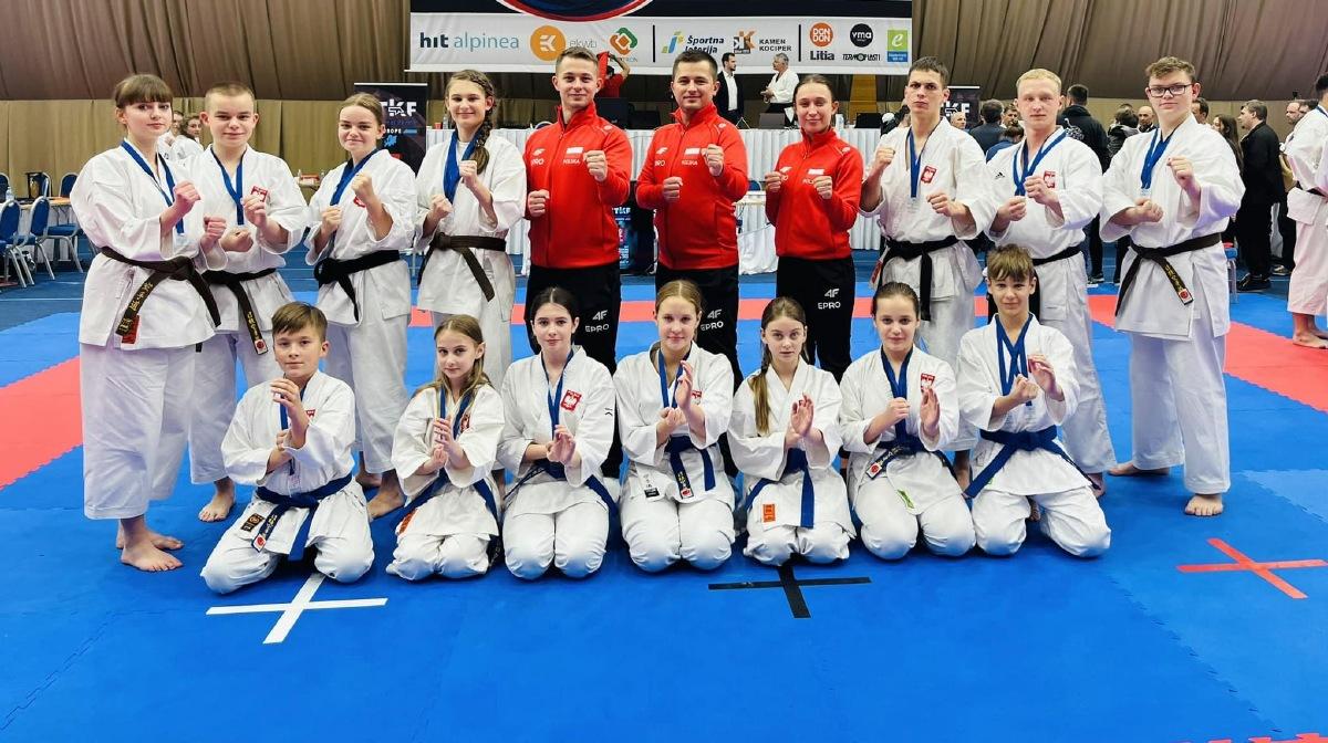 Sukcesy karateków KKT Chidori w Słowenii