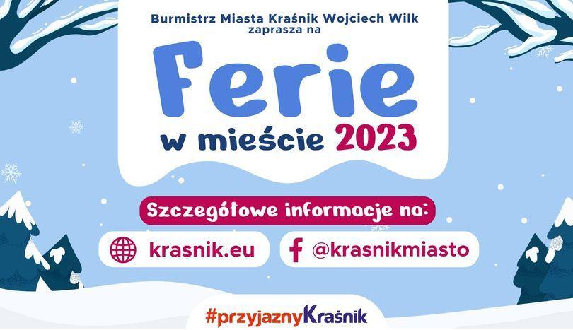 Zapraszamy na miejskie ferie
