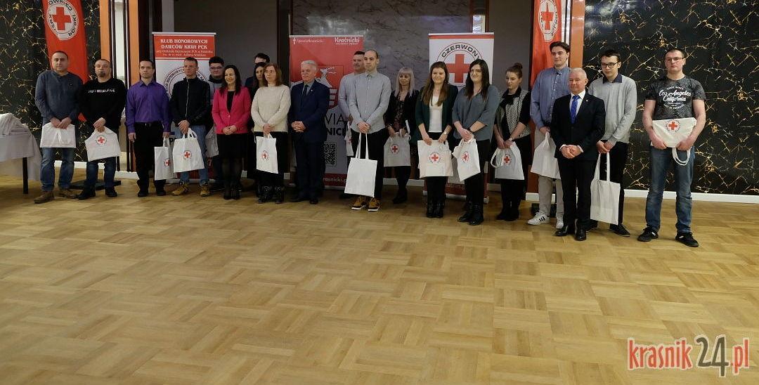 Noworoczne spotkanie krwiodawców