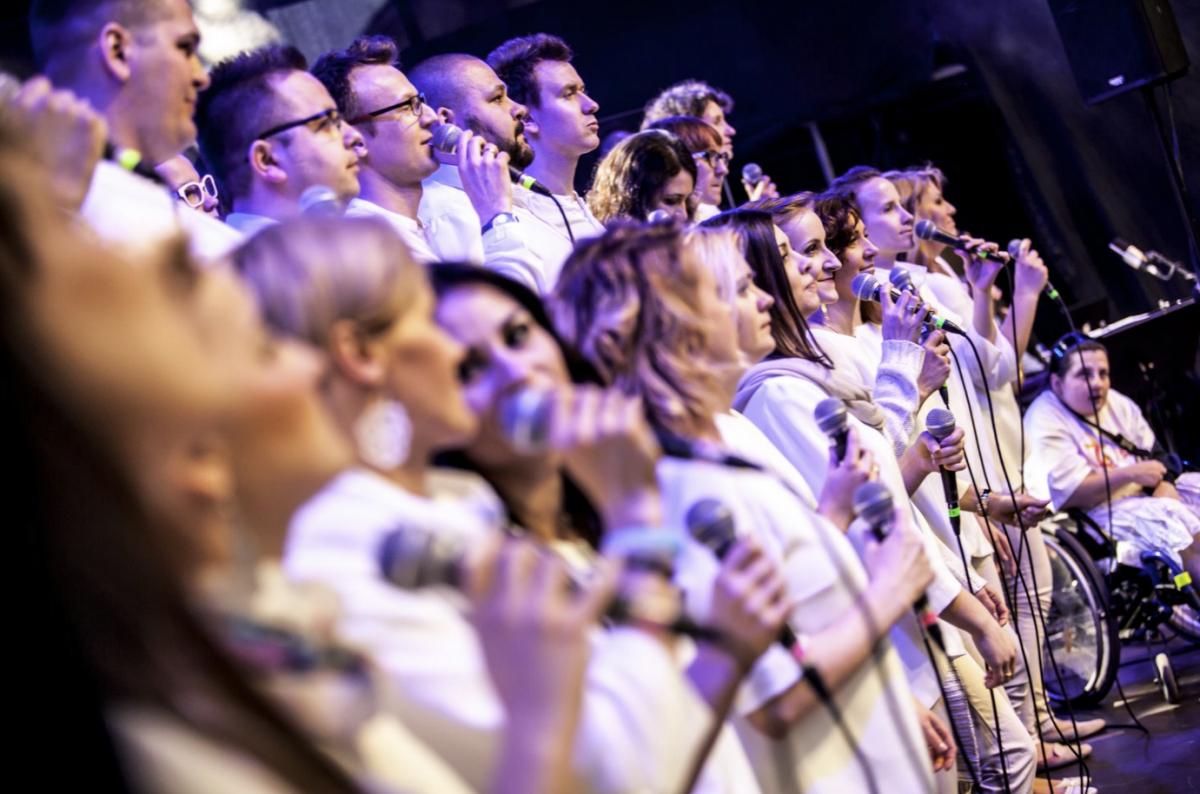 W Y K U P I E N I. Chór Gospel Rain z papieskim, wielkopostnym koncertem w Kraśniku
