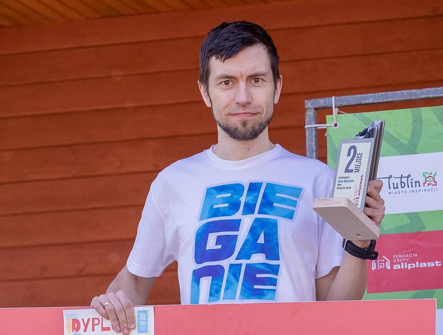 Michał Biały tuż za zwycięzcą