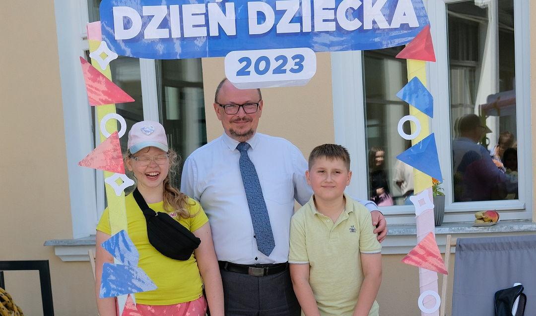 Burmistrz z wizytą u najmłodszych
