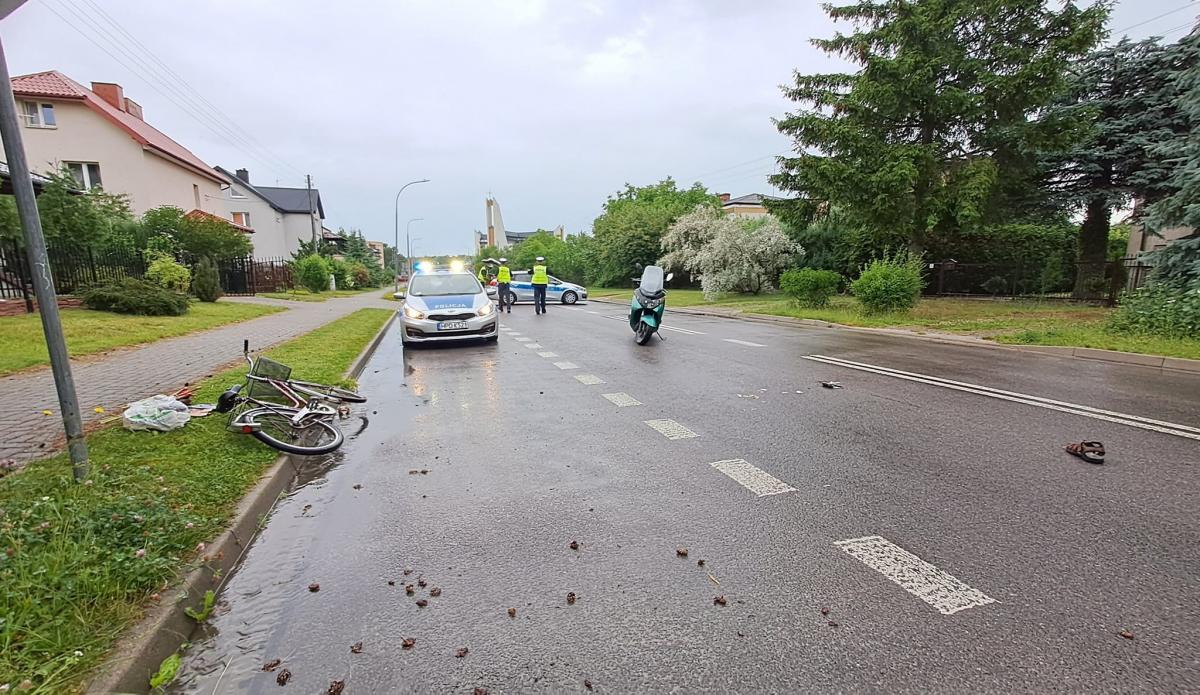 Śmierć rowerzysty na ul. Konopnickiej. Policja szuka świadków