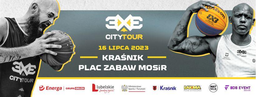 Koszykarski 3x3 City Tour już  w niedzielę w Kraśniku