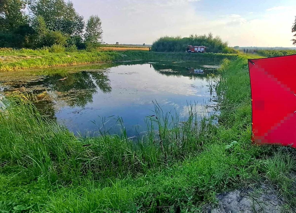 Tragiczna wizyta nad stawem