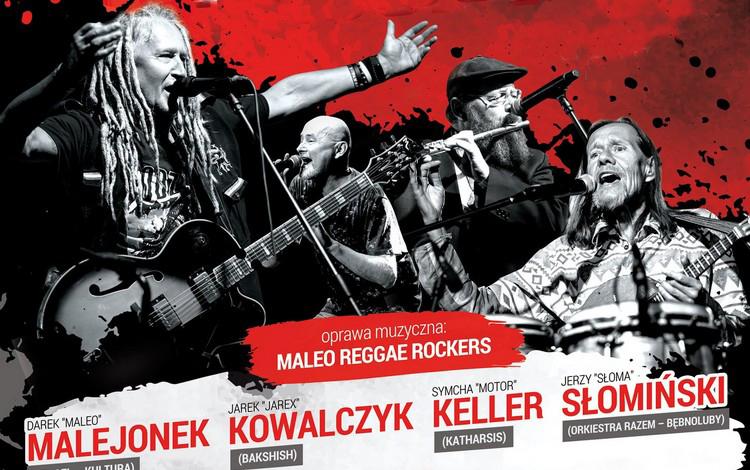 Dinozaury polskiego reggae na scenie w Kraśniku