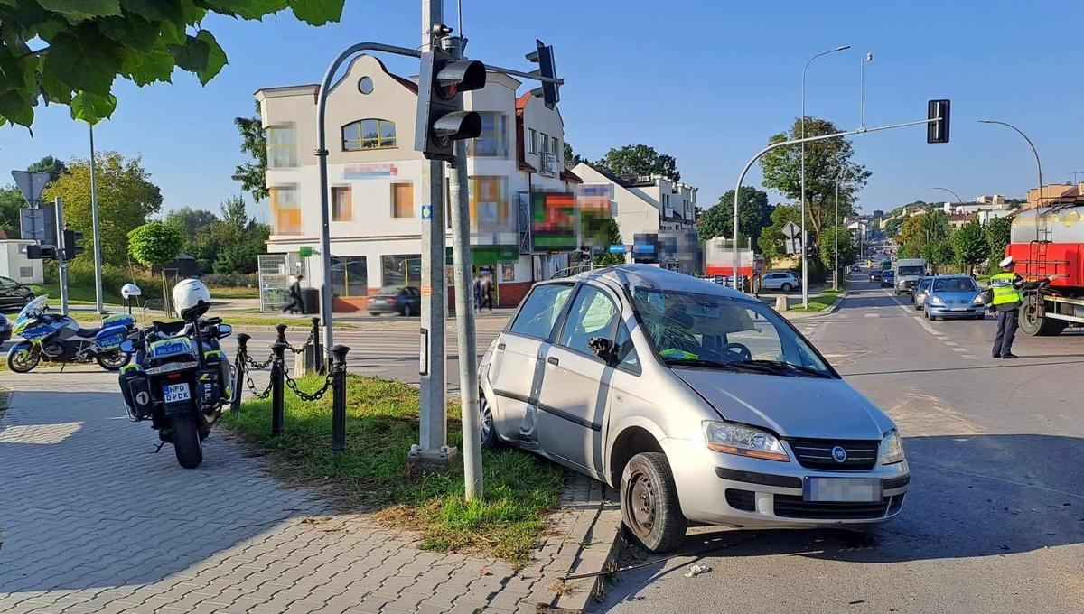 Wymuszone pierwszeństwo zakończone w szpitalu