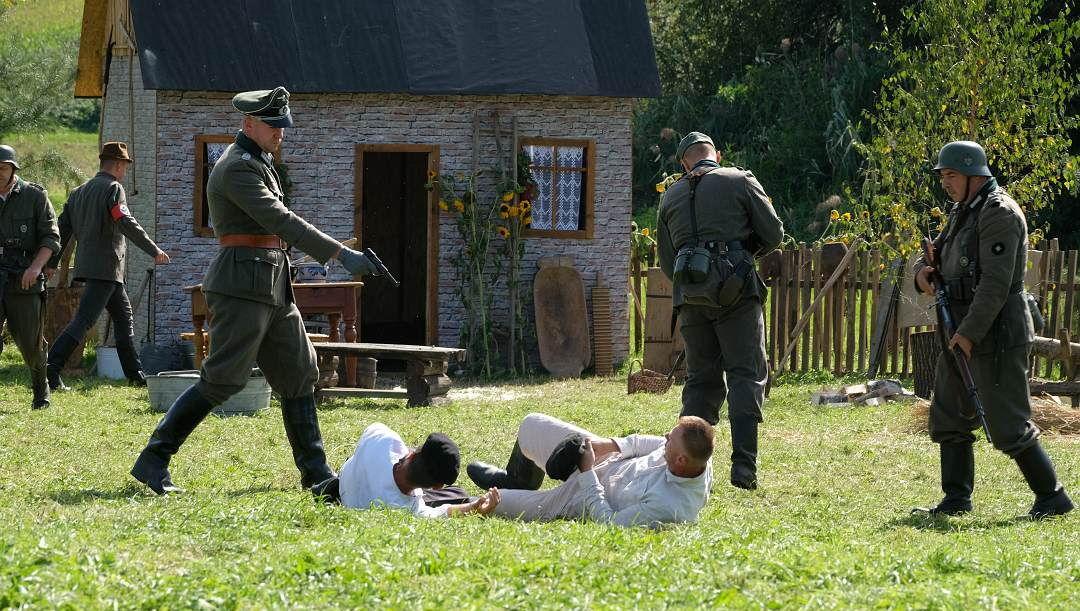 Przejmująca inscenizacja w rocznicę wydarzeń z 1943 roku