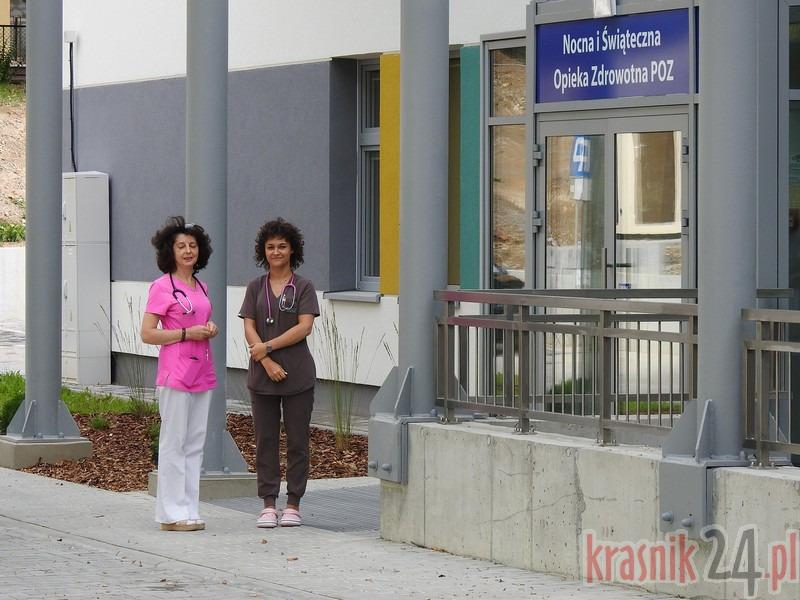 Już rodzą się tam dzieci, przyjmowani i badani są pacjenci...