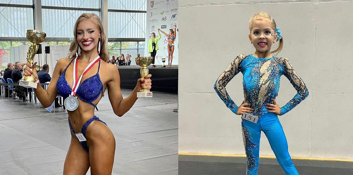Luiza Just i Agata Suszko z medalami Mistrzostw Polski w Fitness