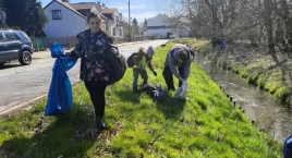 Okolice rzeki w Kraśniku posprzątane