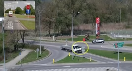 Dron pilnował STOPa