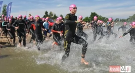 Gorąca Trzynastka. Triathloniści rywalizowali w Kraśniku