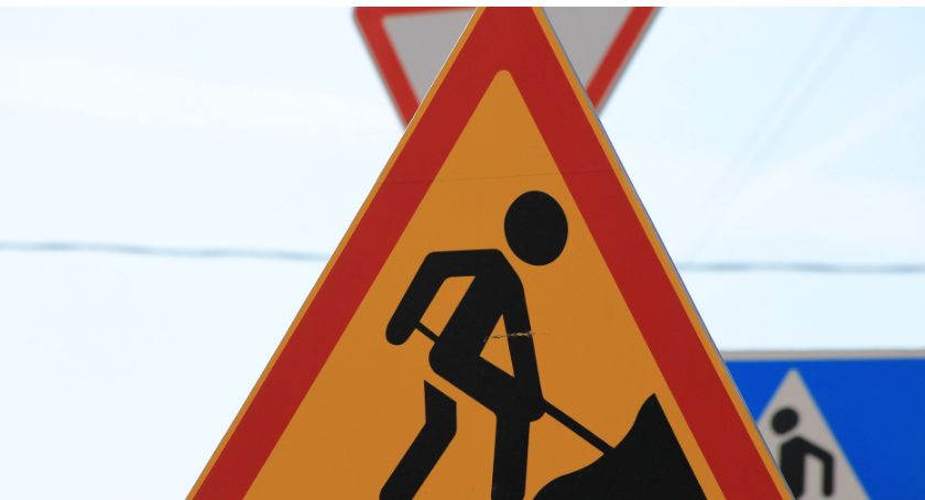 Roboty drogowe na Ogińskiego