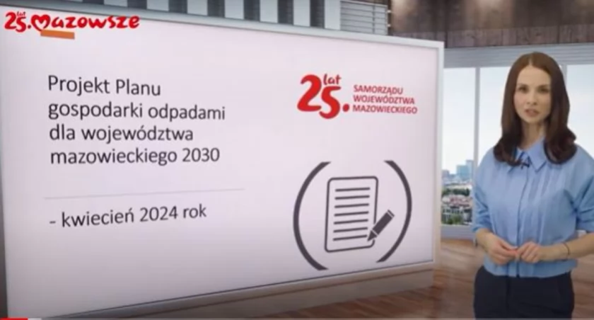 Informacje z Mazowsza - o konsultacjach społecznych dotyczących planu gospodarki odpadami, działaniach Młodzieżowego Sejmiku Województwa Mazowieckiego
