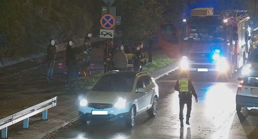 Potrącenie pieszego na ul. Bolesława Limanowskiego