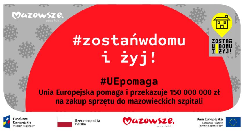UE I SAMORZĄD MAZOWSZA DOPOSAŻAJĄ MAZOWIECKIE SZPITALE