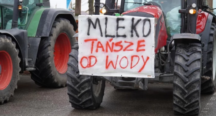 Protesty rolników paraliżują drogi w Lubelskiem (Aktualności)