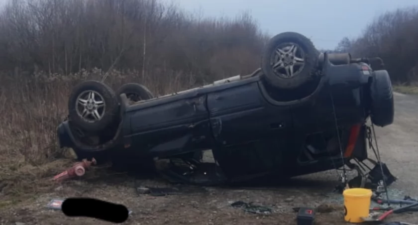 Dachowanie w Radzyniu. 18- latek z dużym mandatem 
