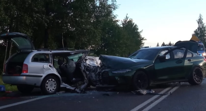 Śmiertelny wypadek. Zablokowana DK 19 w Radzyniu Podlaskim