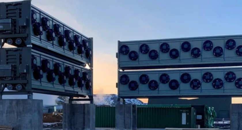 Na Islandii działa największa na świecie instalacja do wysysania dwutlenku węgla z atmosfery.