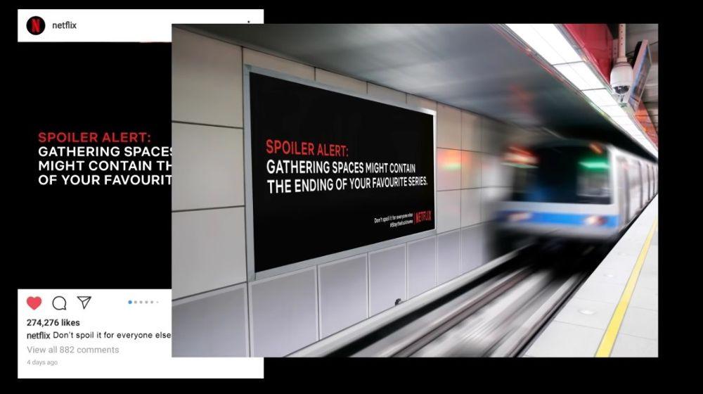Netflix wcale nie zrobił akcji ze spojlerami na mieście. To tylko viral w sieci