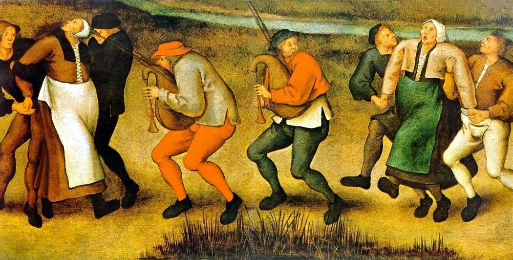 Trzy historyczne makabreski: ludzkie landrynki, średniowieczny flash mob i trumna miłości