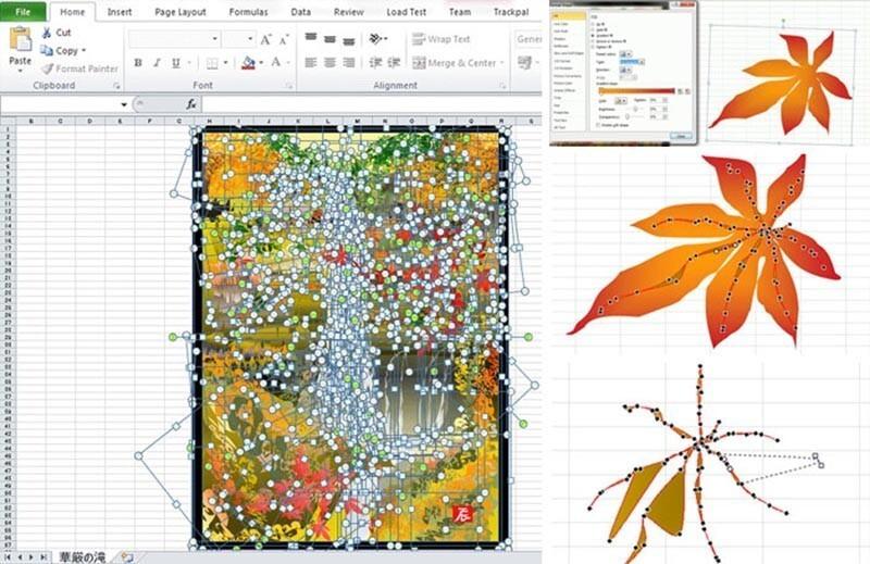Michelangelo Excelo: 80-letni Japończyk tworzy niesamowite obrazy w Microsoft Excel