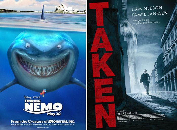 16 niezwiązanych ze sobą filmów, które można opisać tym samym zdaniem