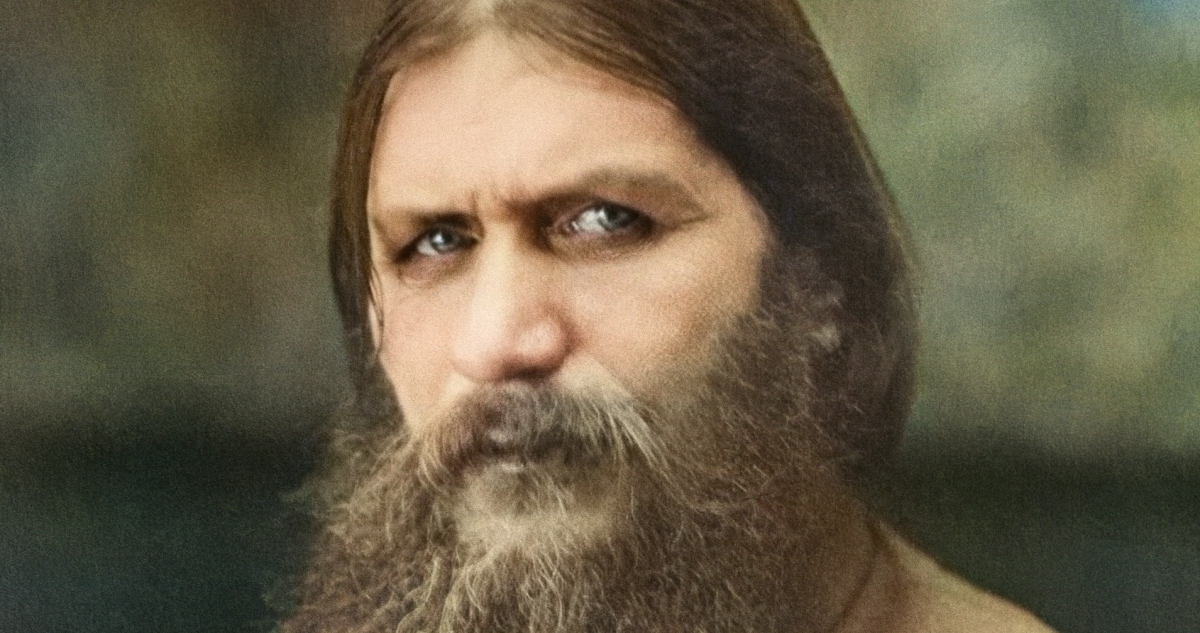 Szalony Rasputin i jego brudne palce w dżemie, wylizywane przez kobiety