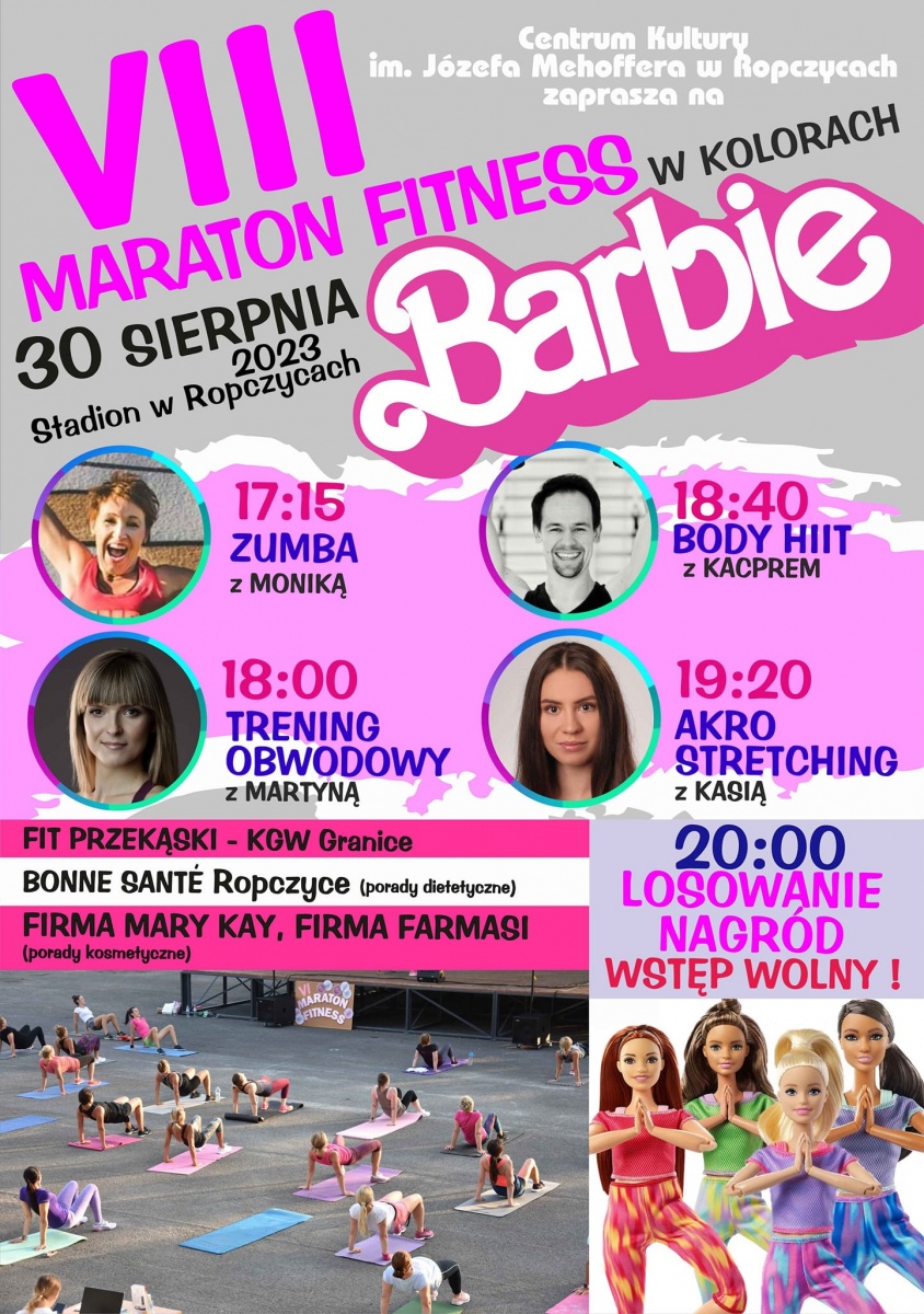 Kolejny maraton fitness w Ropczycach
