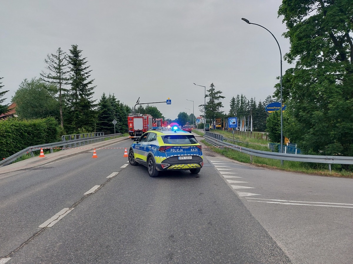 Na stacji paliw w Ropczycach wycieka gaz. Mieszkańcy ewakuowani