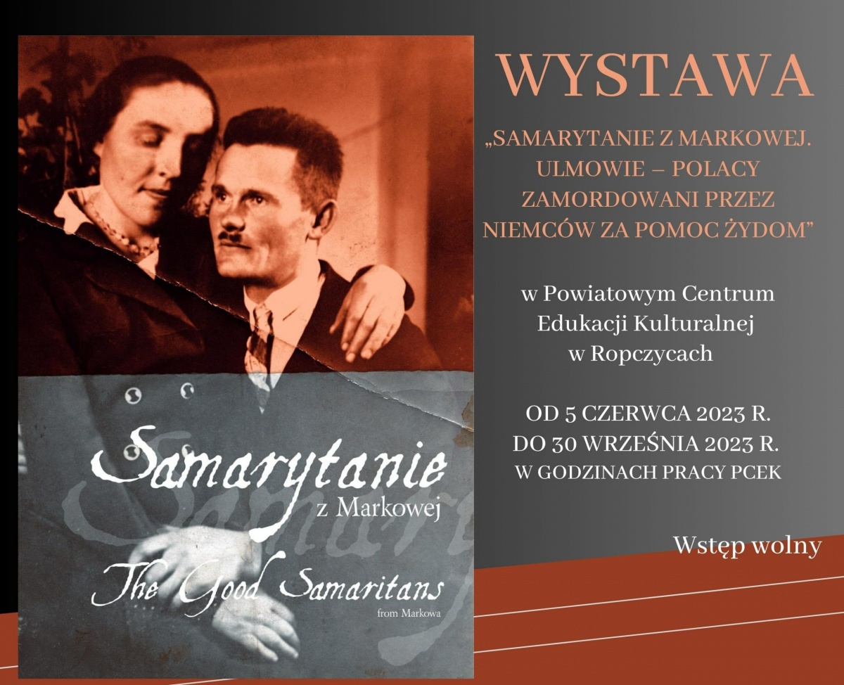 Wystawa Samarytanie z Markowej w PCEK Ropczyce