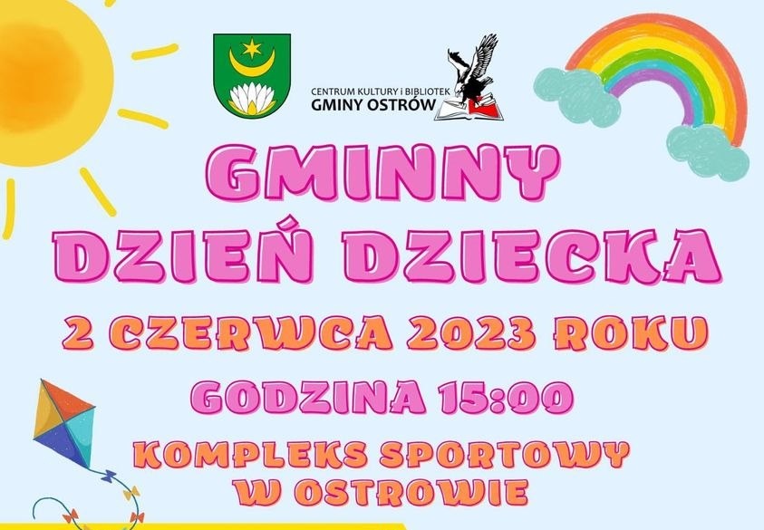 Dzień Dziecka w Gminie Ostrów