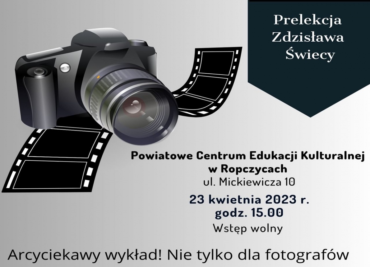 Manipulowanie Fotografią- wykład Zdzisława Świecy w PCEK Ropczyce