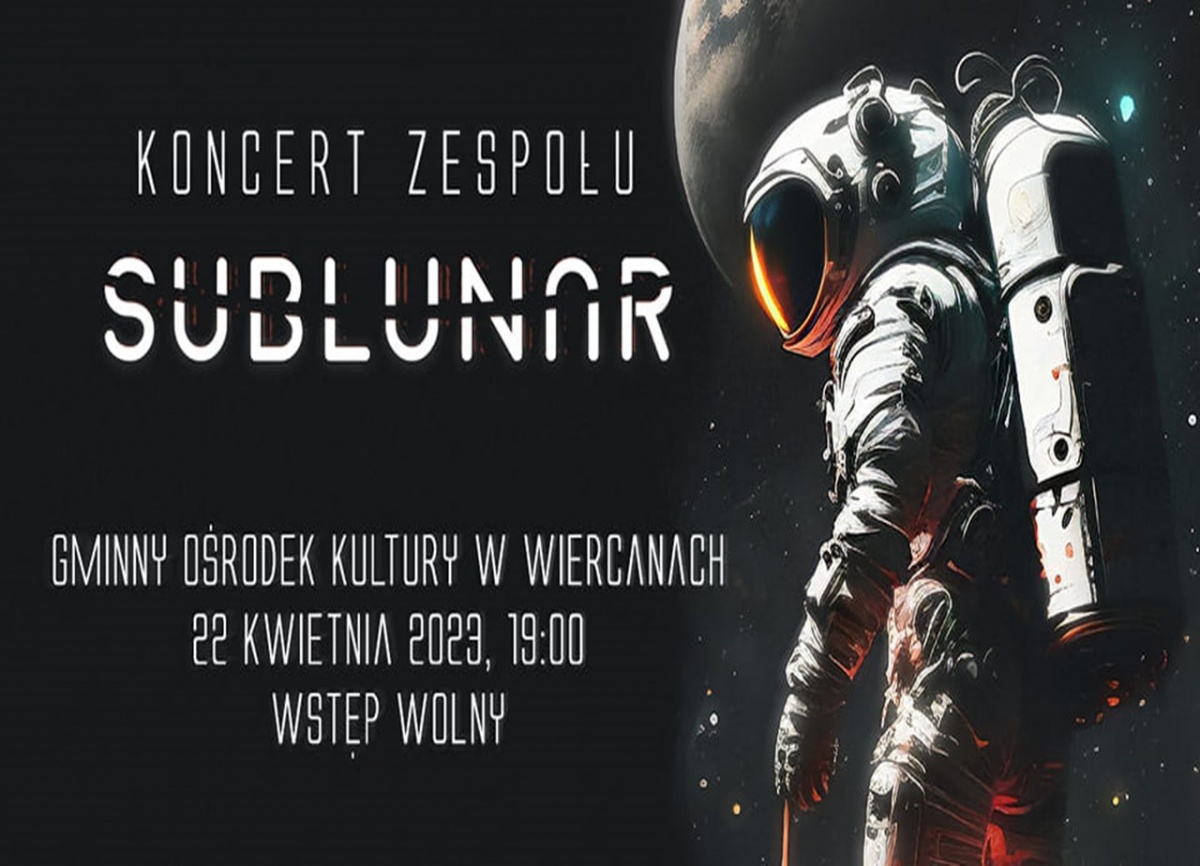 Koncert zespołu SubLunar w GOK Wiercany