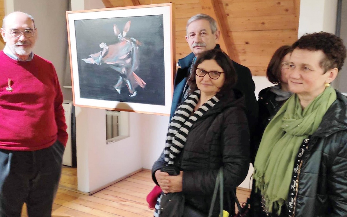 Kantor zmarł 32 lata temu. Z Wielopola pojechała delegacja na grób artysty
