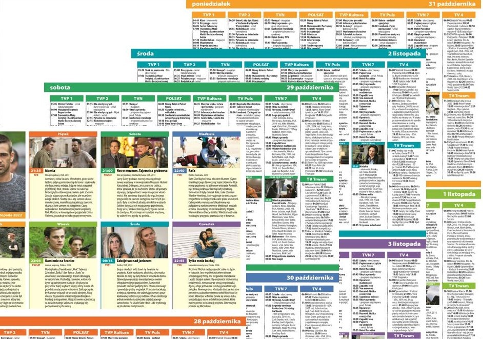 Nowy program telewizyjny w tygodniku Reporter Gazeta