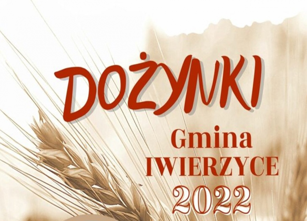 Dożynki w Gminie Iwierzyce już w najbliższą niedzielę