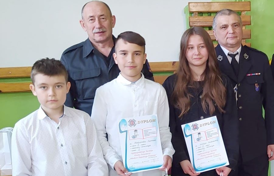 Dzieci znają się na pożarnictwie