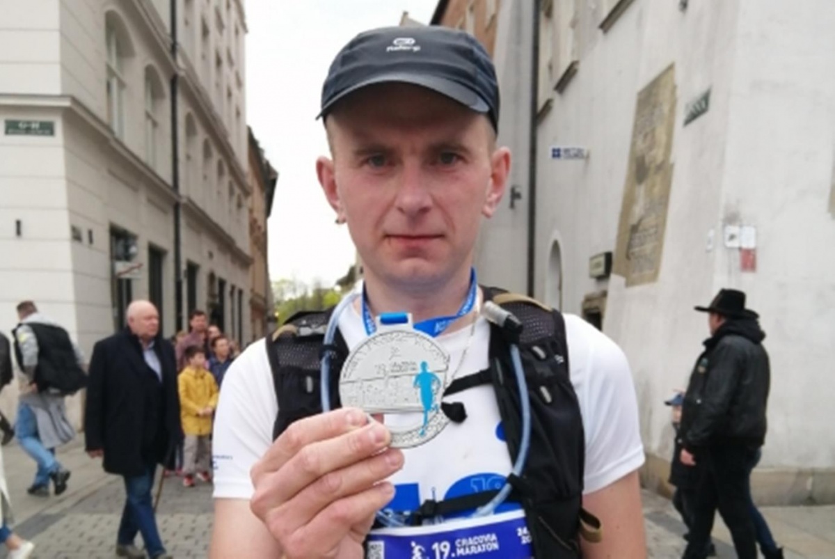 Kozodrza. Strażak stał się maratończykiem
