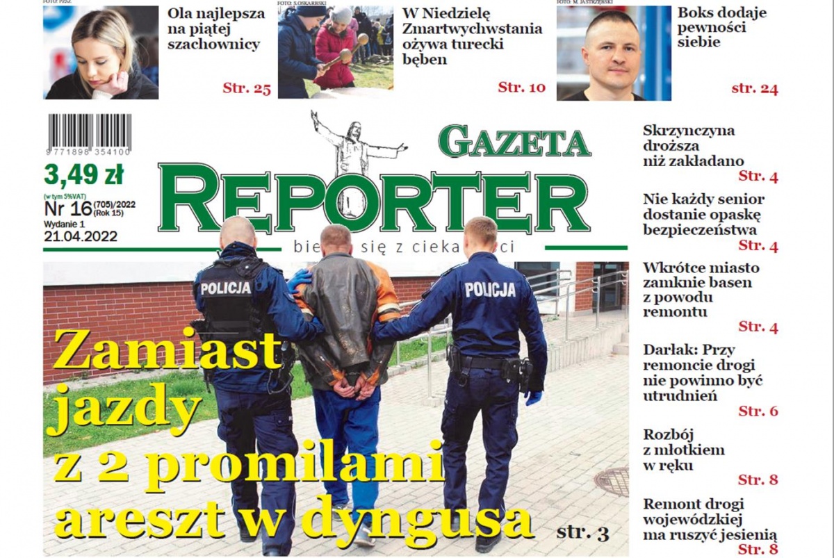 Z promilami w dyngusa i autem po pijaku w dom. O tym piszemy w nowym Reporterze