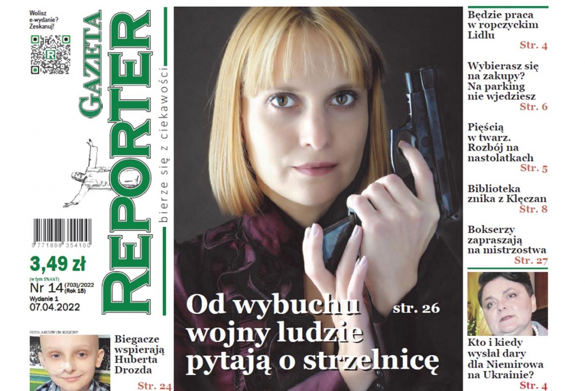 My garniemy się do strzelania, a u polityków zamieszanie z darami na Ukrainę. Co w nowym Reporterze?