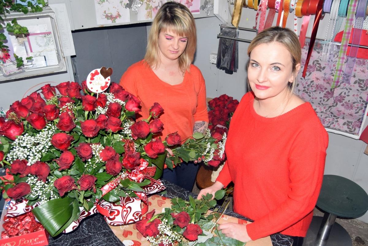 Walentynki? W tym dniu królują róże. Ale w powiecie zapłacisz za nie więcej niż rok temu.
