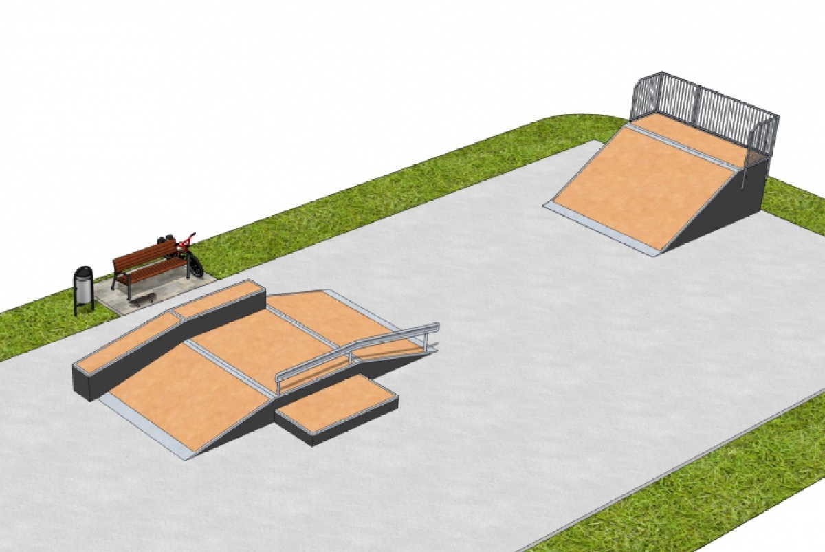 Nowe wersje tych samych urządzeń. Miasto odnowi skatepark w Ropczycach