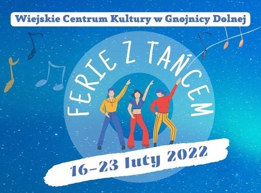 W ferie Wiejskie Centrum Kultury w Gnojnicy Dolnej nauczy tańczyć