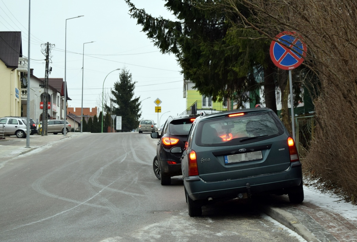 Stoisz pod piekarnią na Kolejowej? No to będzie mandat